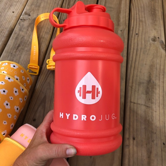 HydroJug Pro Jug Water Bottle 2.2L with Two Sleeves and Strap - Picture 2 of 11